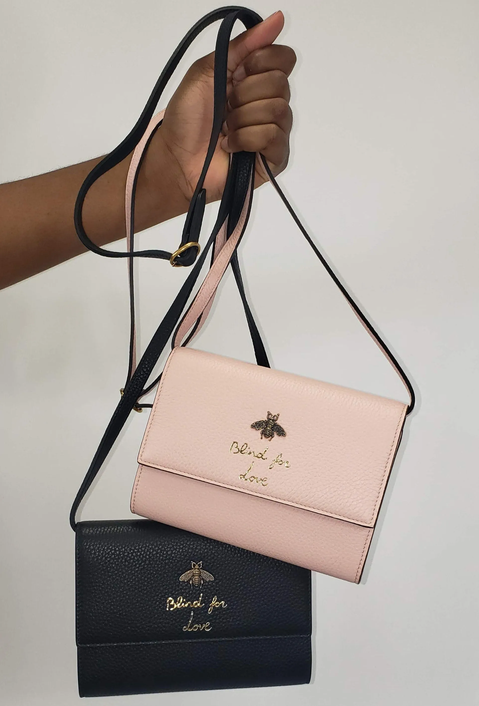 Gucci Cellarius Blind for Love Crossbody in Perfect Pink