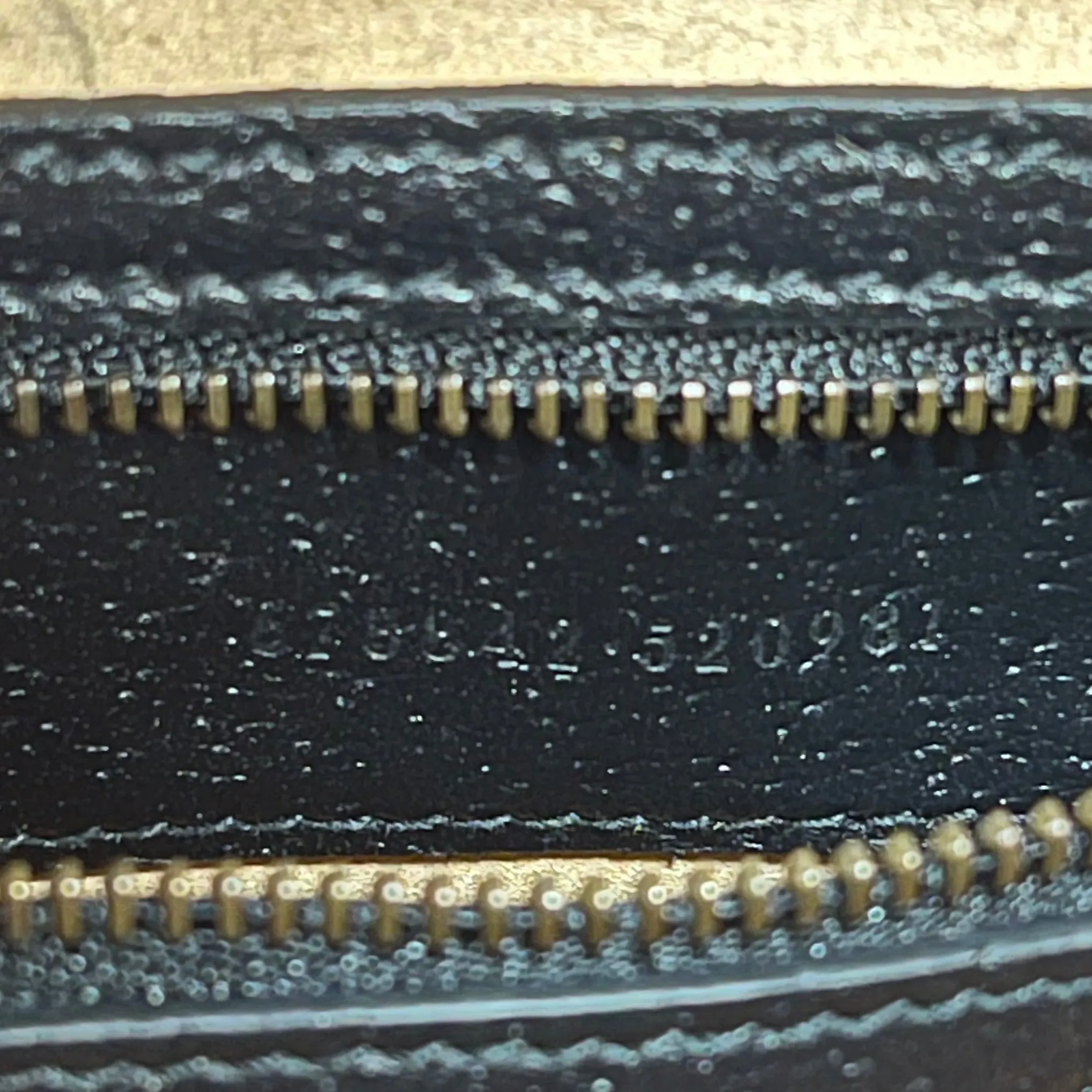 GUCCI Diana Medium Black Calfskin Leather Tote Bag