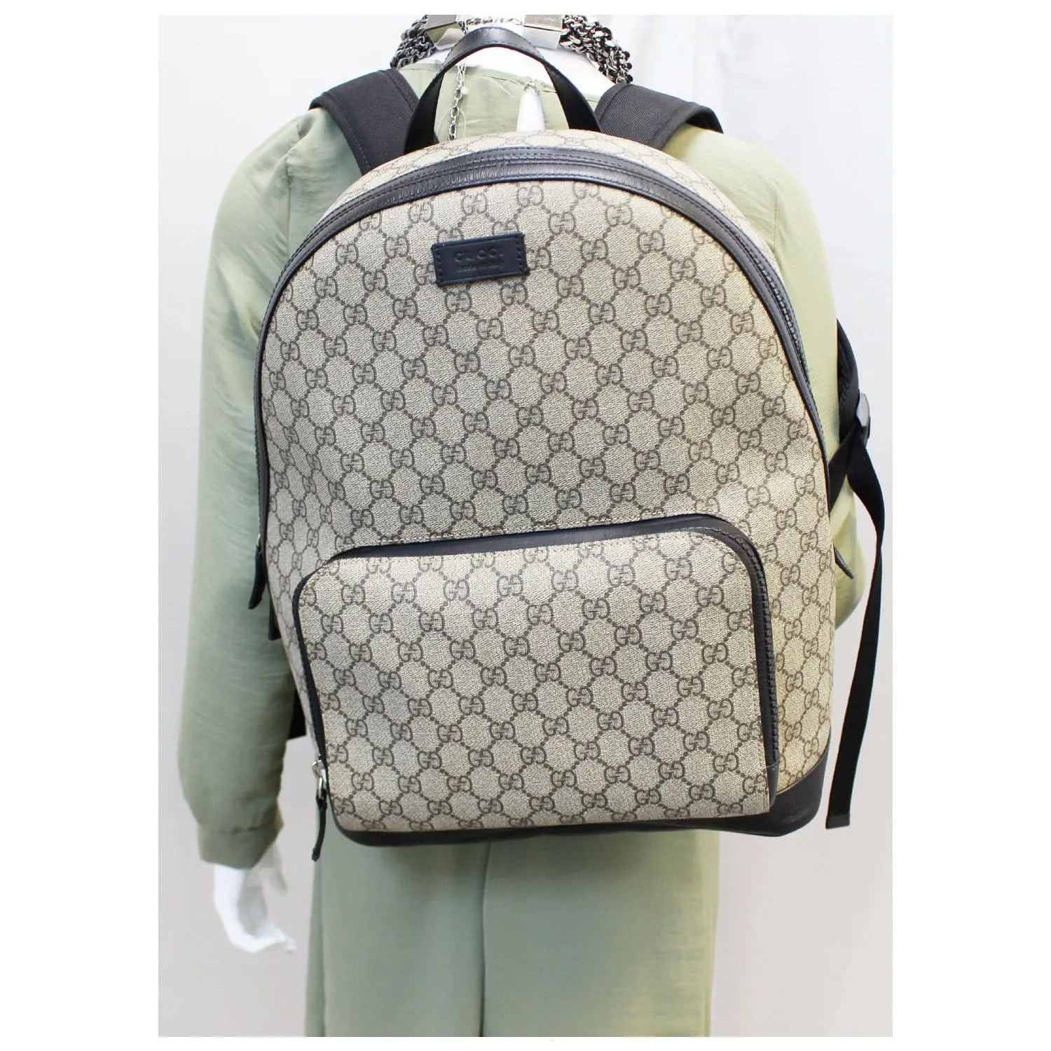 GUCCI GG Monogram Supreme Backpack Bag