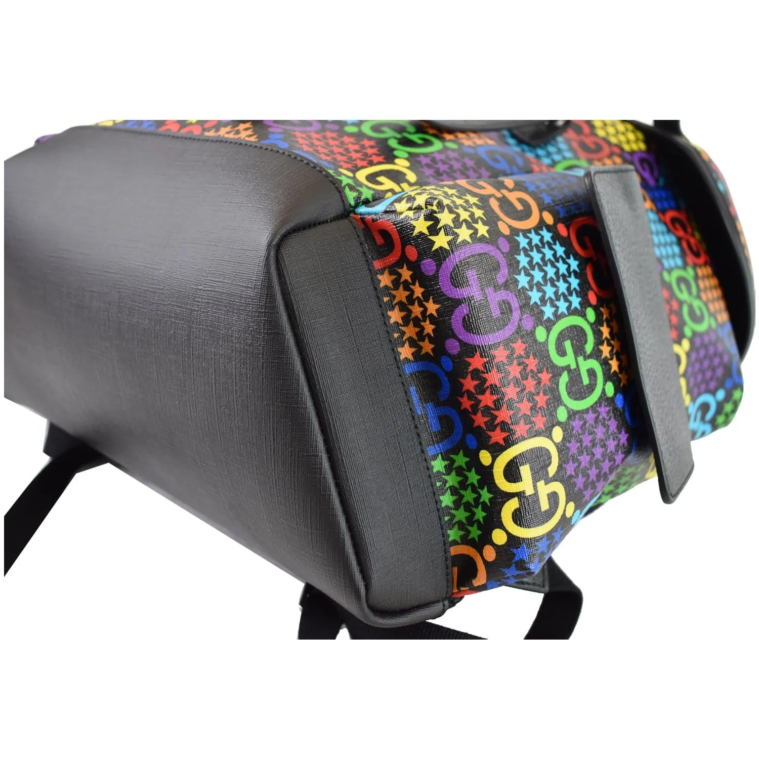 GUCCI GG Psychedelic Supreme Medium Backpack Bag Black 598140