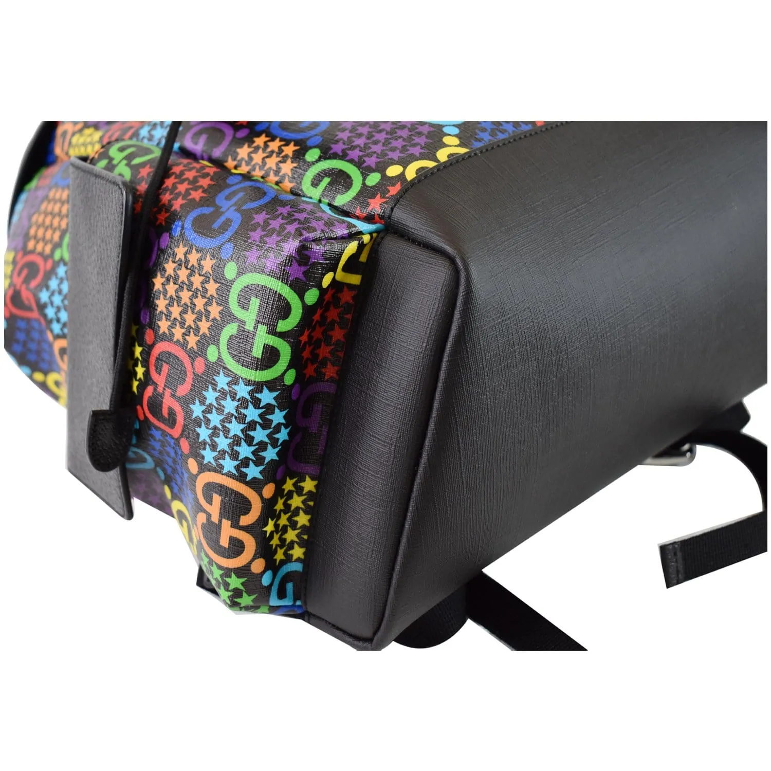 GUCCI GG Psychedelic Supreme Medium Backpack Bag Black 598140