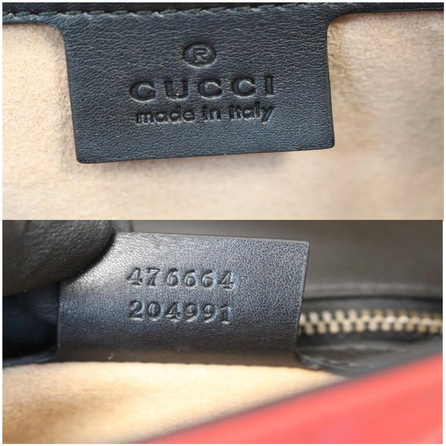 GUCCI Queen Margaret Quilted Leather Bee Backpack Bag Multi 476664