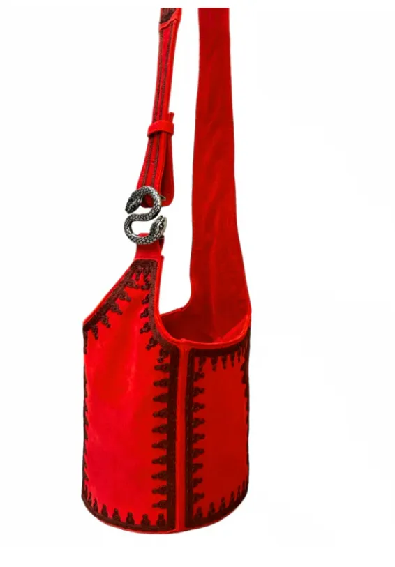 Habsburg Suede Sally Crossbody, Parisienne