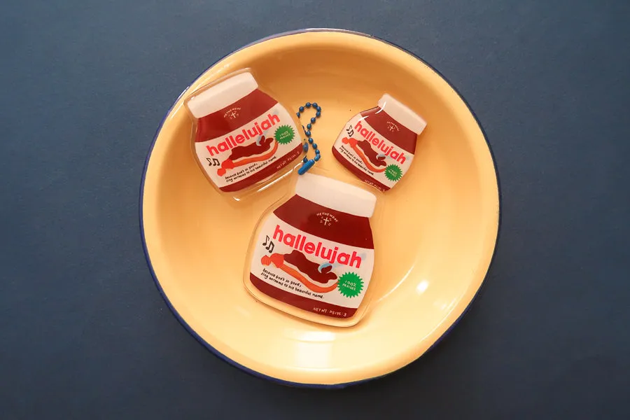 Hallelujah Chocolate Spread {Acrylic Keychain}