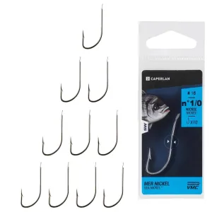 Hameçon simple pêche en mer HOOK SEA NICKEL