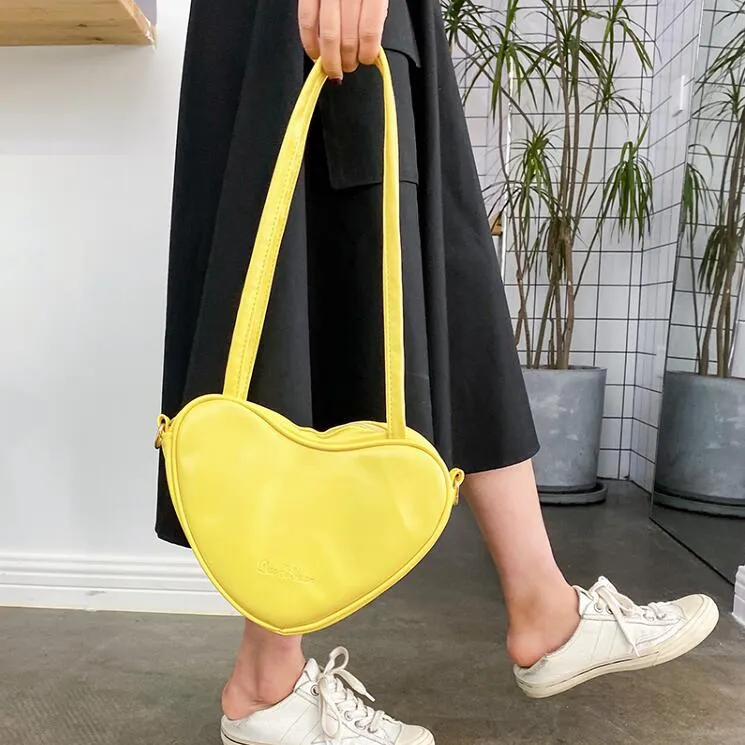 Harajuku cute heart-shaped bag yc23154