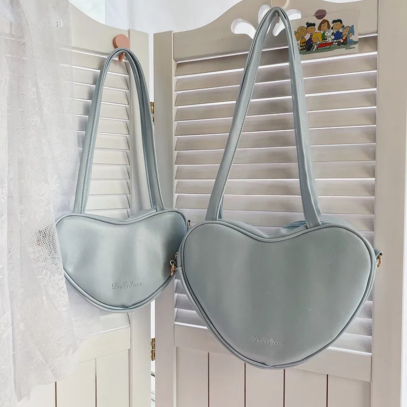 Harajuku cute heart-shaped bag yc23154