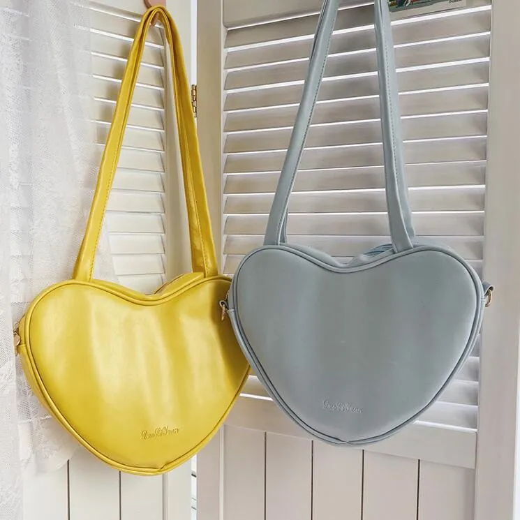Harajuku cute heart-shaped bag yc23154