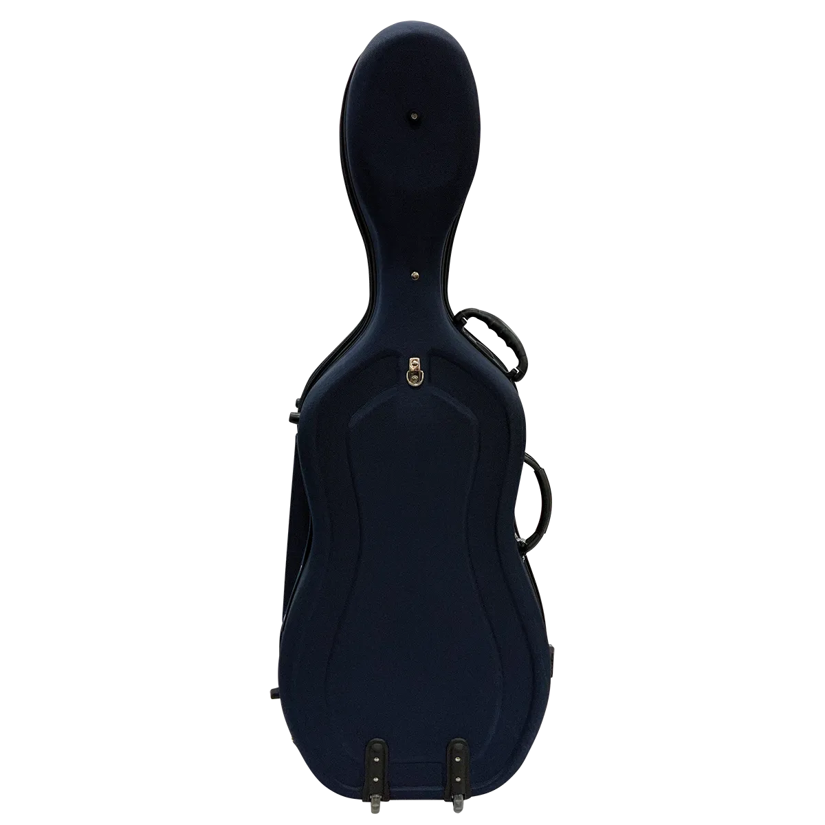 Hard Cello Bag with Wheels 1/2 Blue