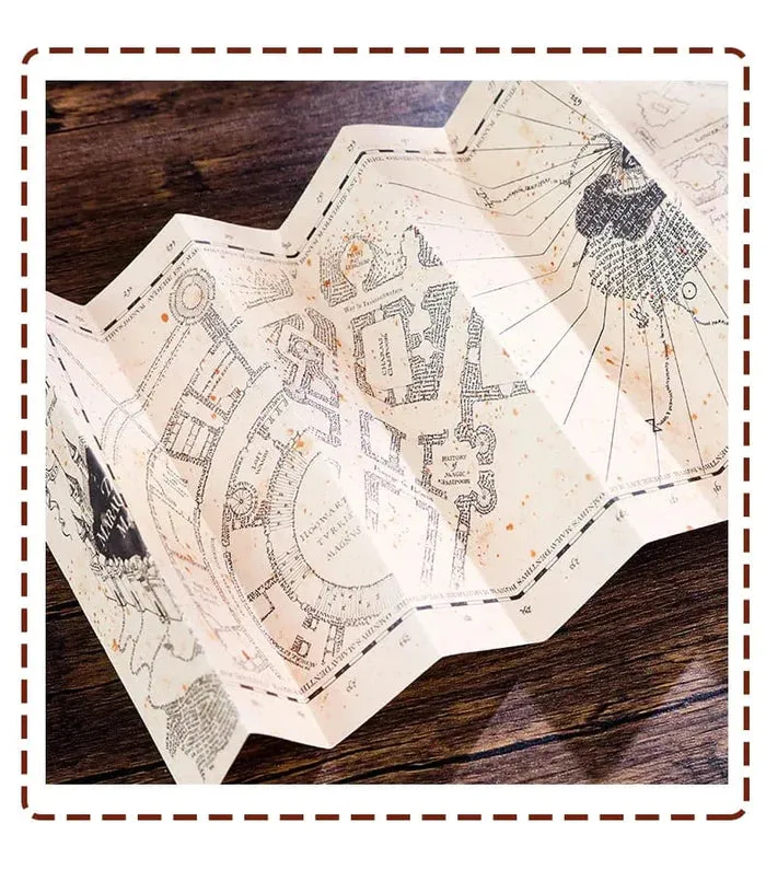 Harry Potter Premium Journal with Map & Ticket