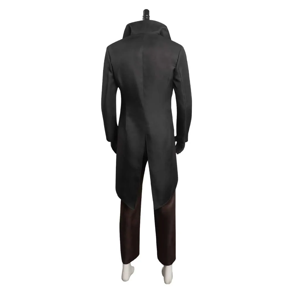 Haunted Mansion The Hat Box Ghost Cosplay Costume Outfits Halloween Carnival Suit