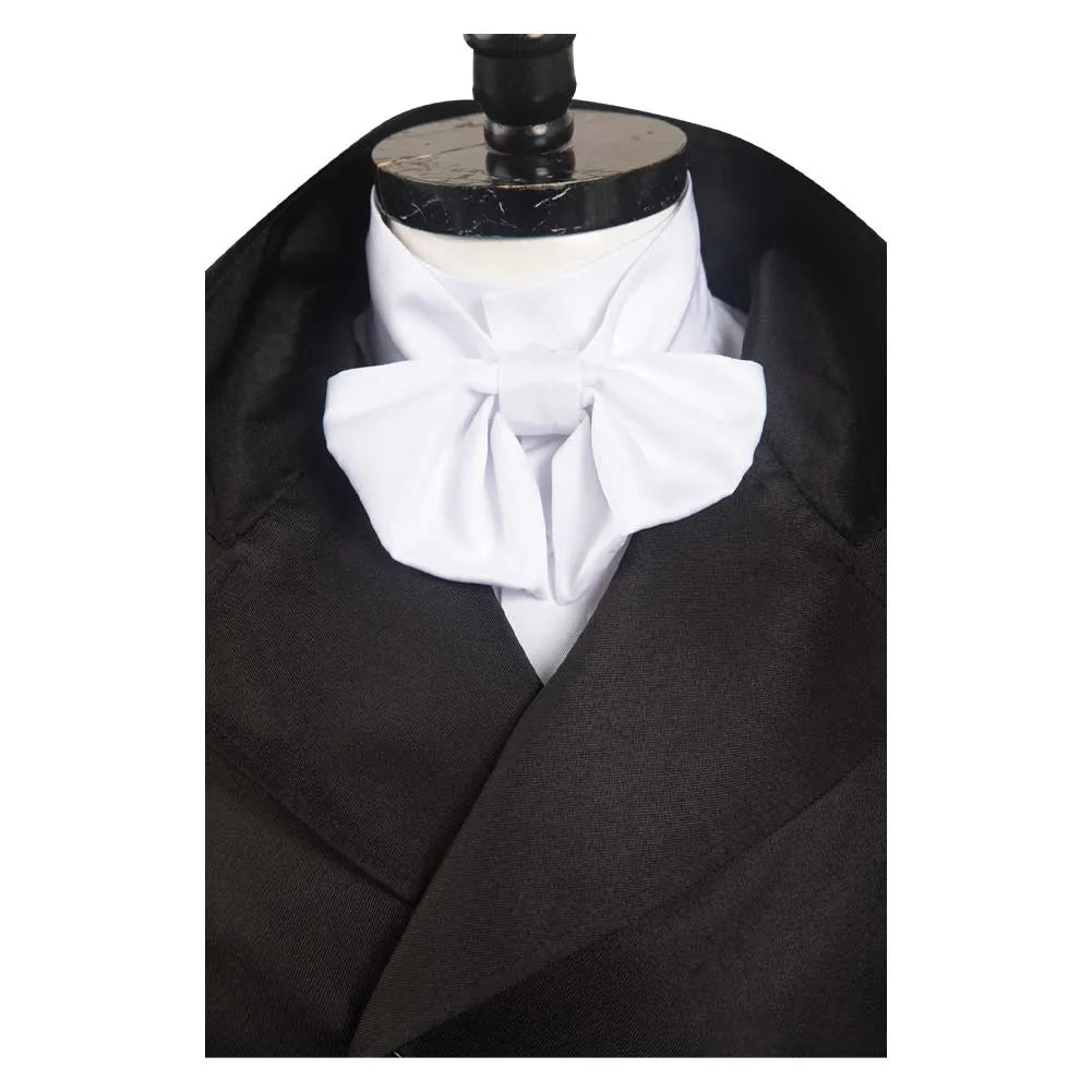 Haunted Mansion The Hat Box Ghost Cosplay Costume Outfits Halloween Carnival Suit