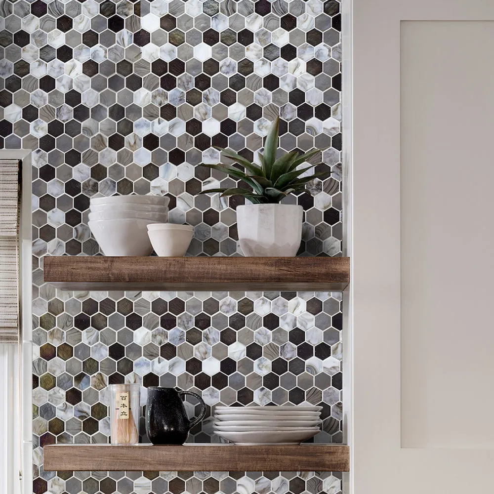 Hexagon in Ridgecrest Blend