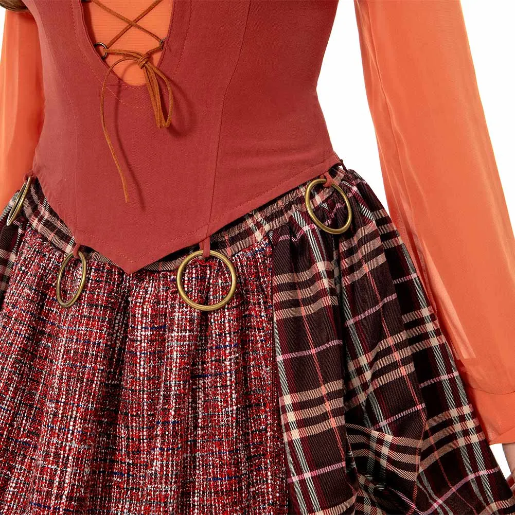 Hocus Pocus 2：Mary Sanderson Cosplay Costume Outfits Halloween Carnival Suit