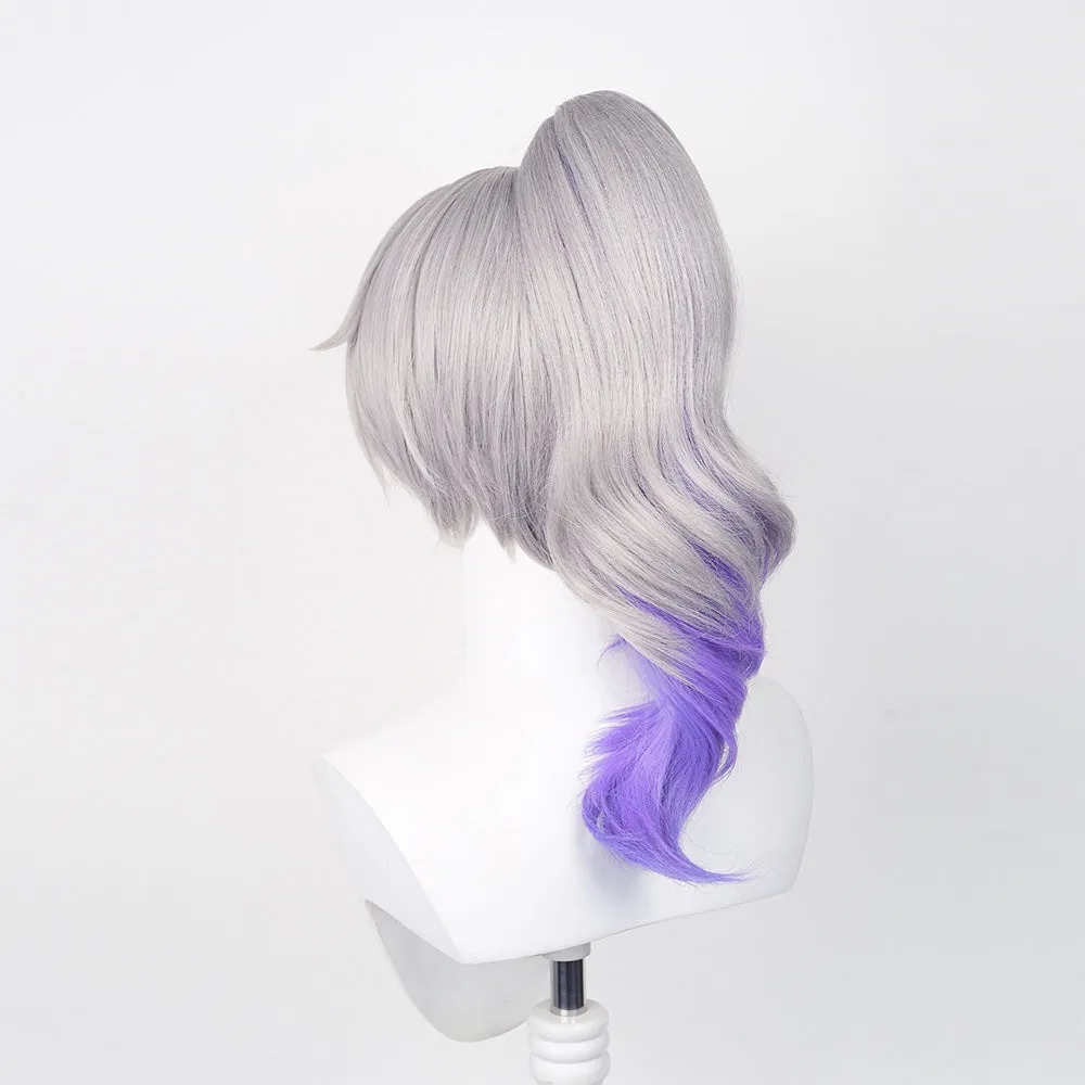 Honkai Silver Wolf Cosplay Wig Carnival Halloween Props