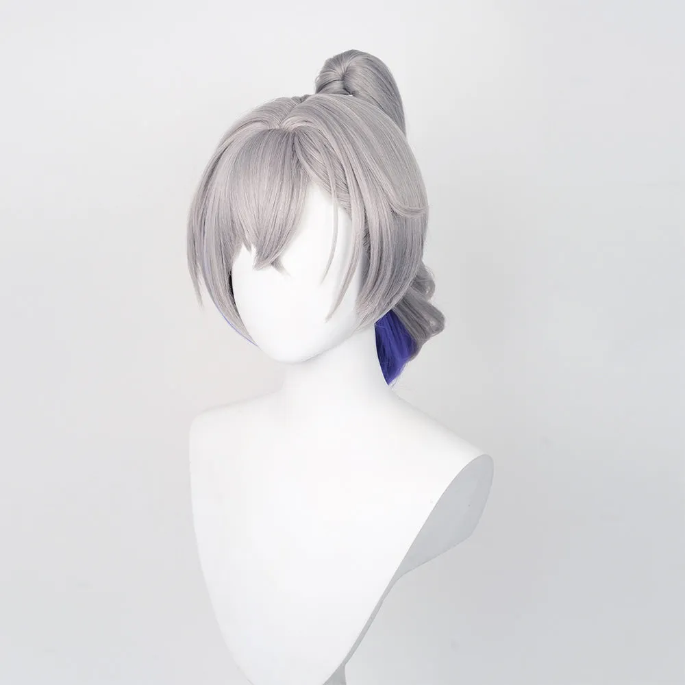 Honkai Silver Wolf Cosplay Wig Carnival Halloween Props