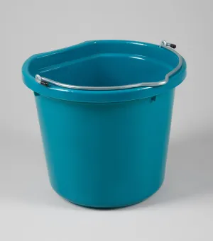 Horse Water Bucket Med Blue