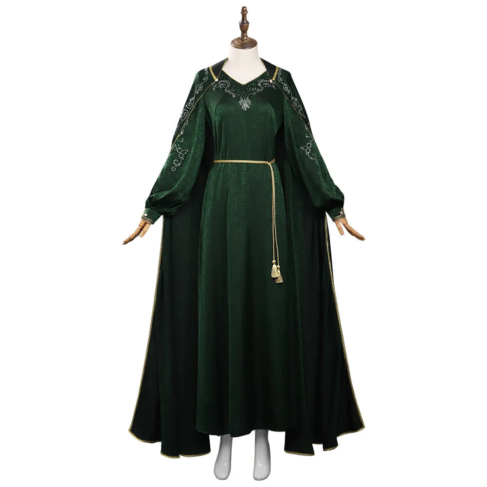 House of the Dragon Alicent Hightower Cosplay Costume Dress Outfits Halloween Carnival Suit