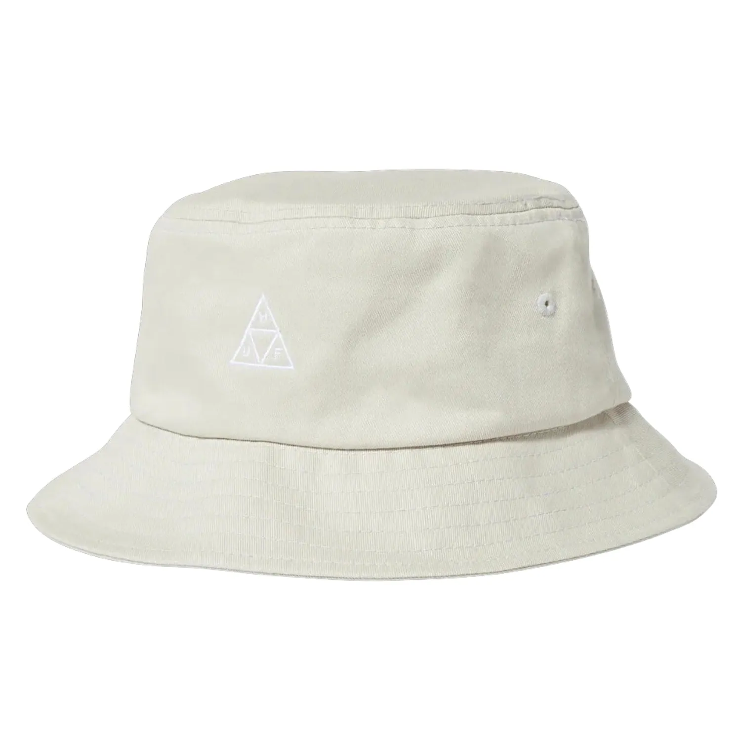 Huf Set TT Triple Triangle Bucket Hat - Cream