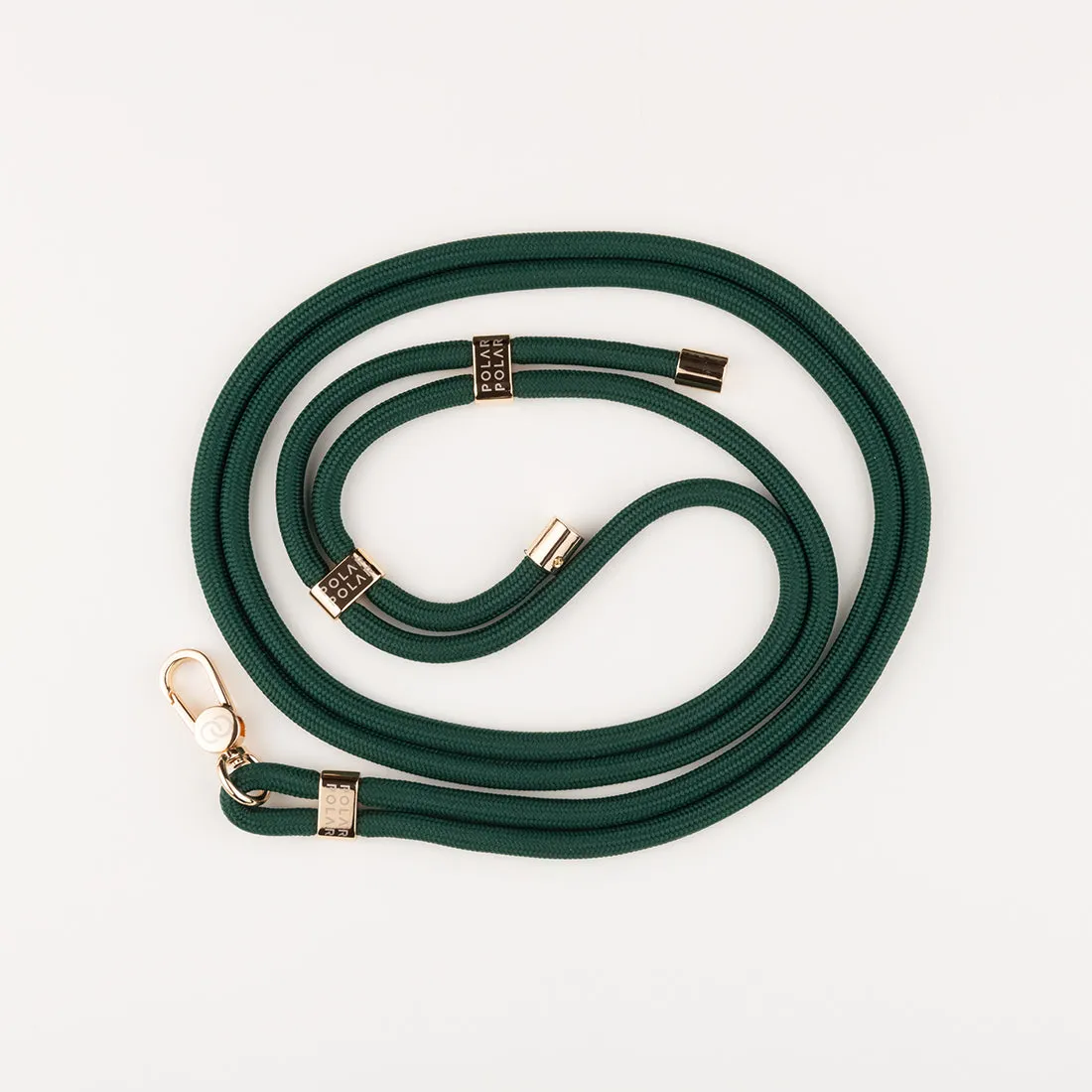 Hunter Green Crossbody Phone Strap with Card