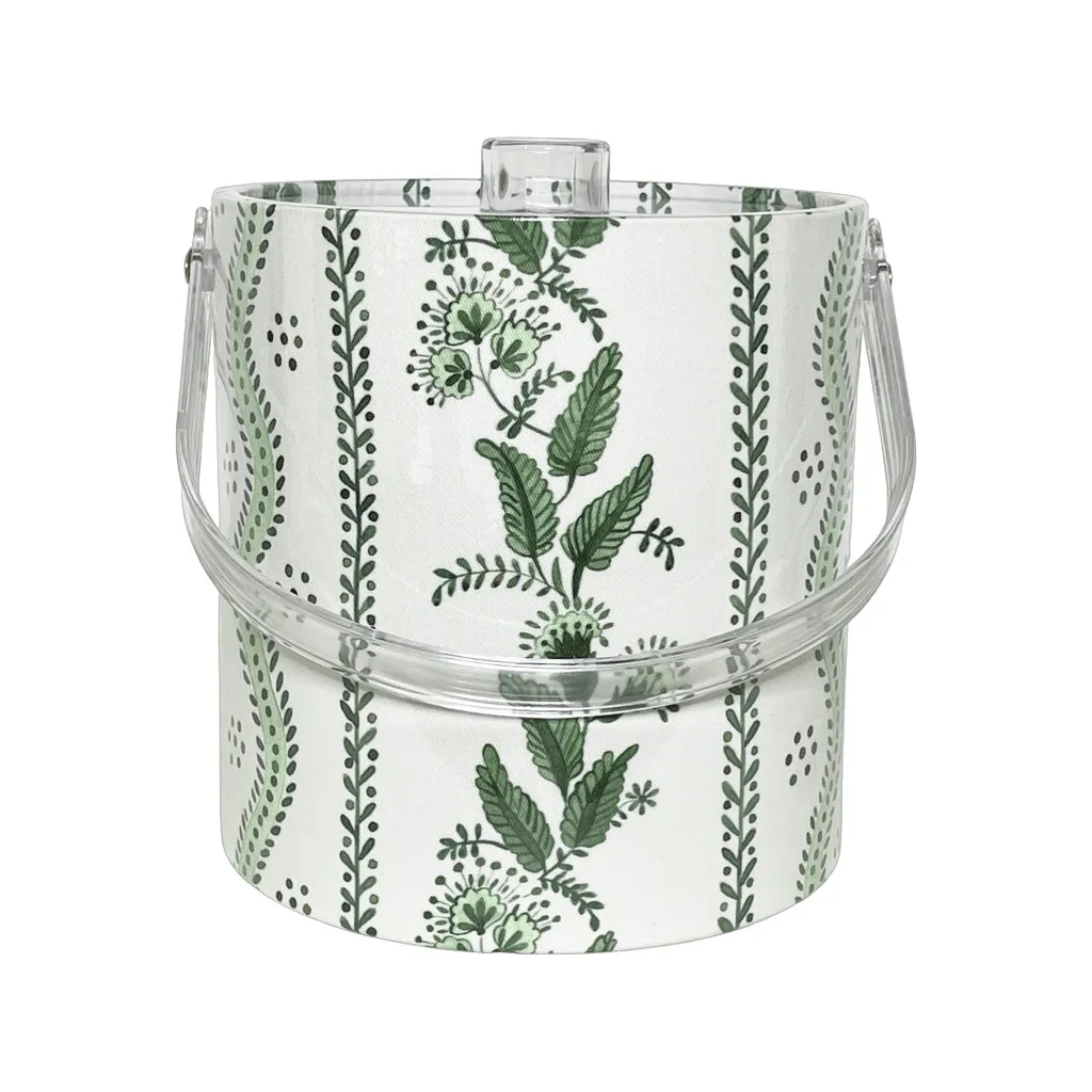 Ice Bucket - Emma Saxton Green Acrylic Handle