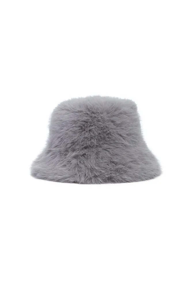 Ice Ice Baby Bucket Hat-Light Grey