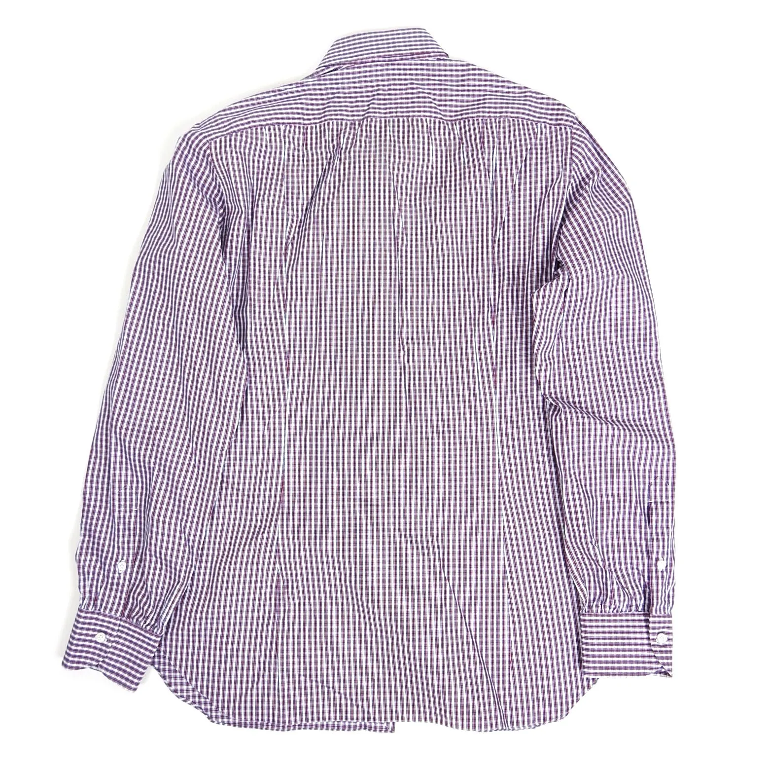 Isaia Check Shirt Size 16.5/42