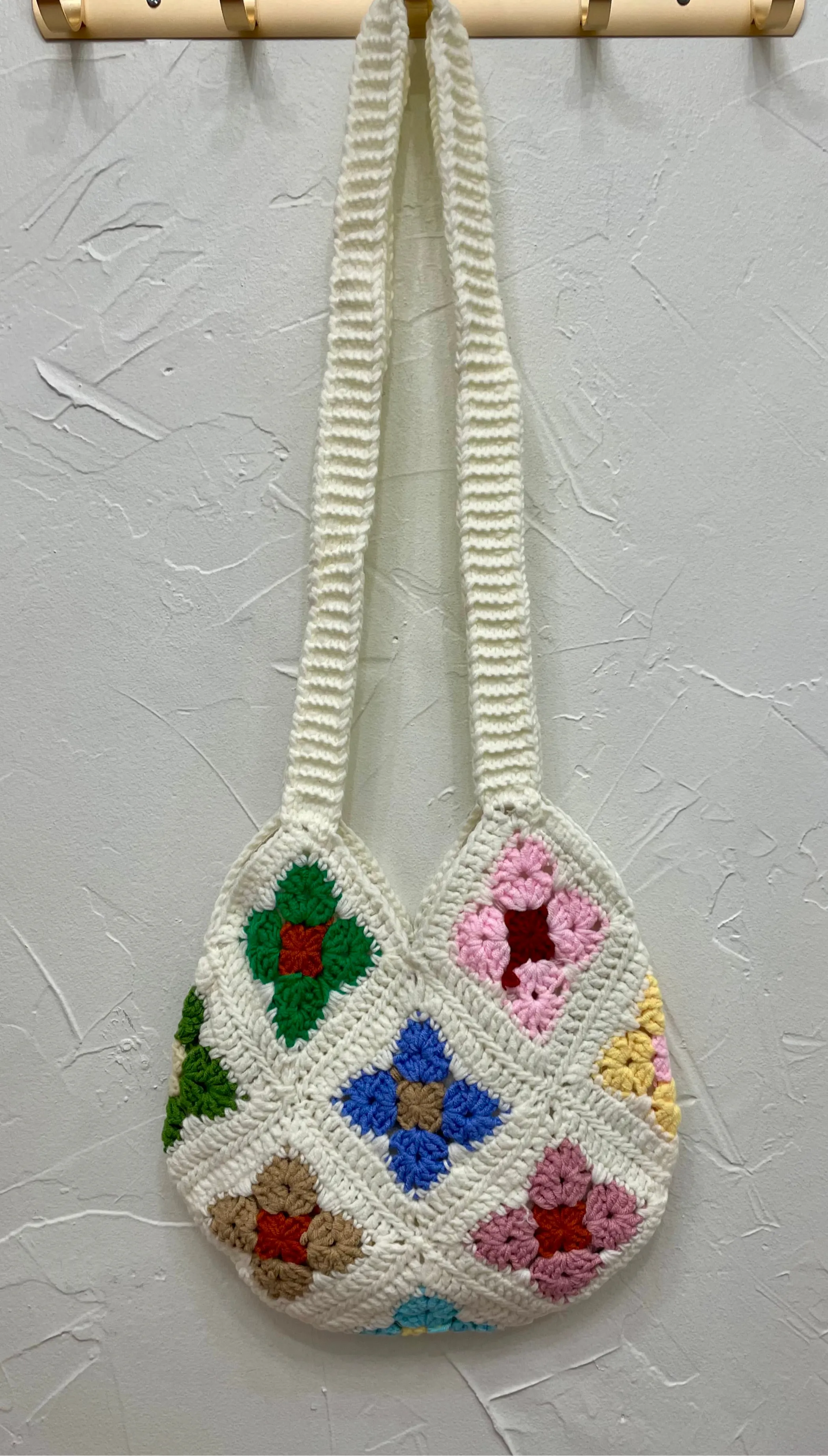 Ivory Crochet Bag