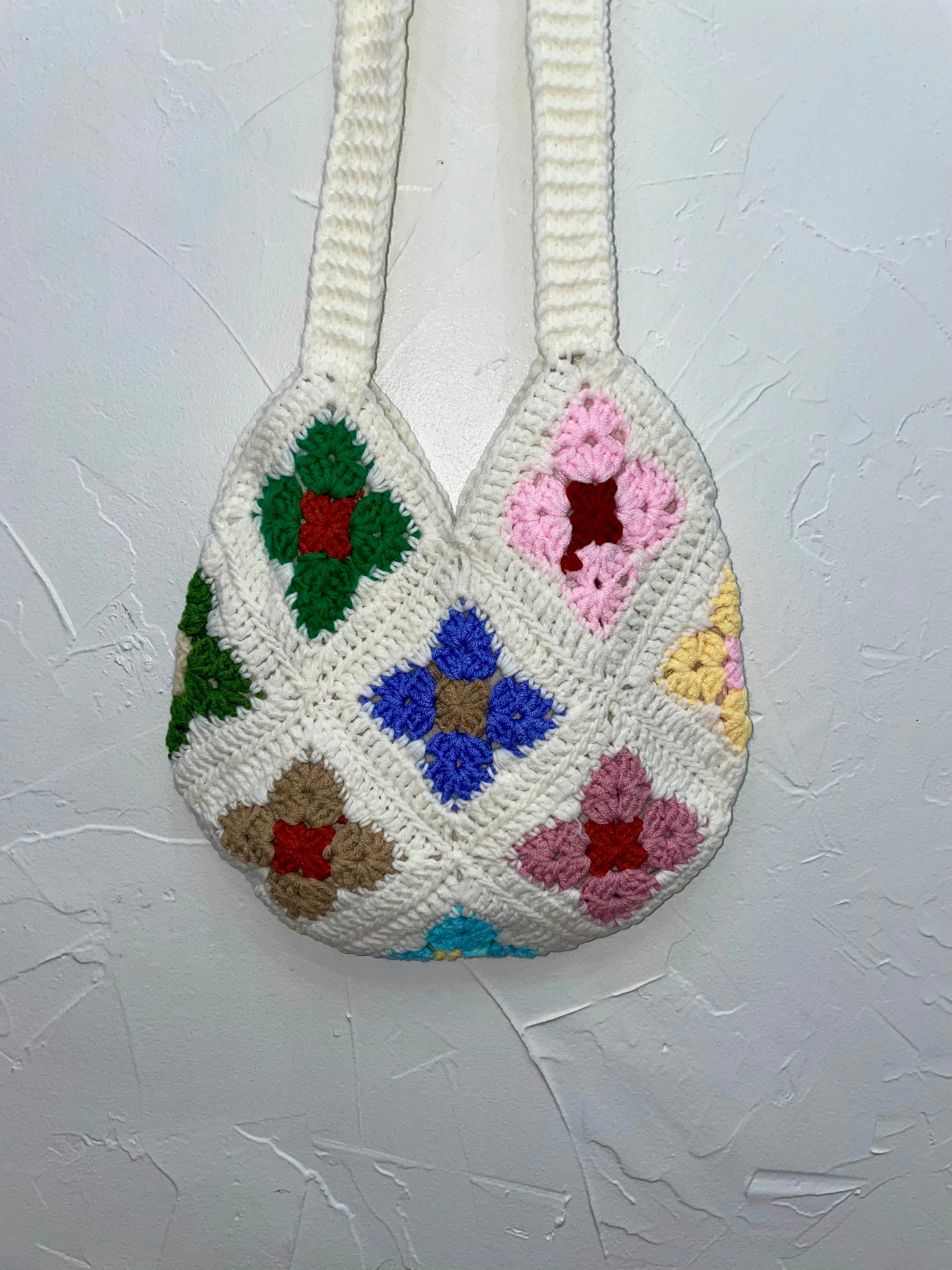 Ivory Crochet Bag