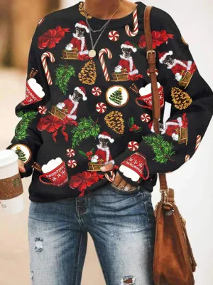 Jack Russell Terrier All Over Print Unisex Sweater