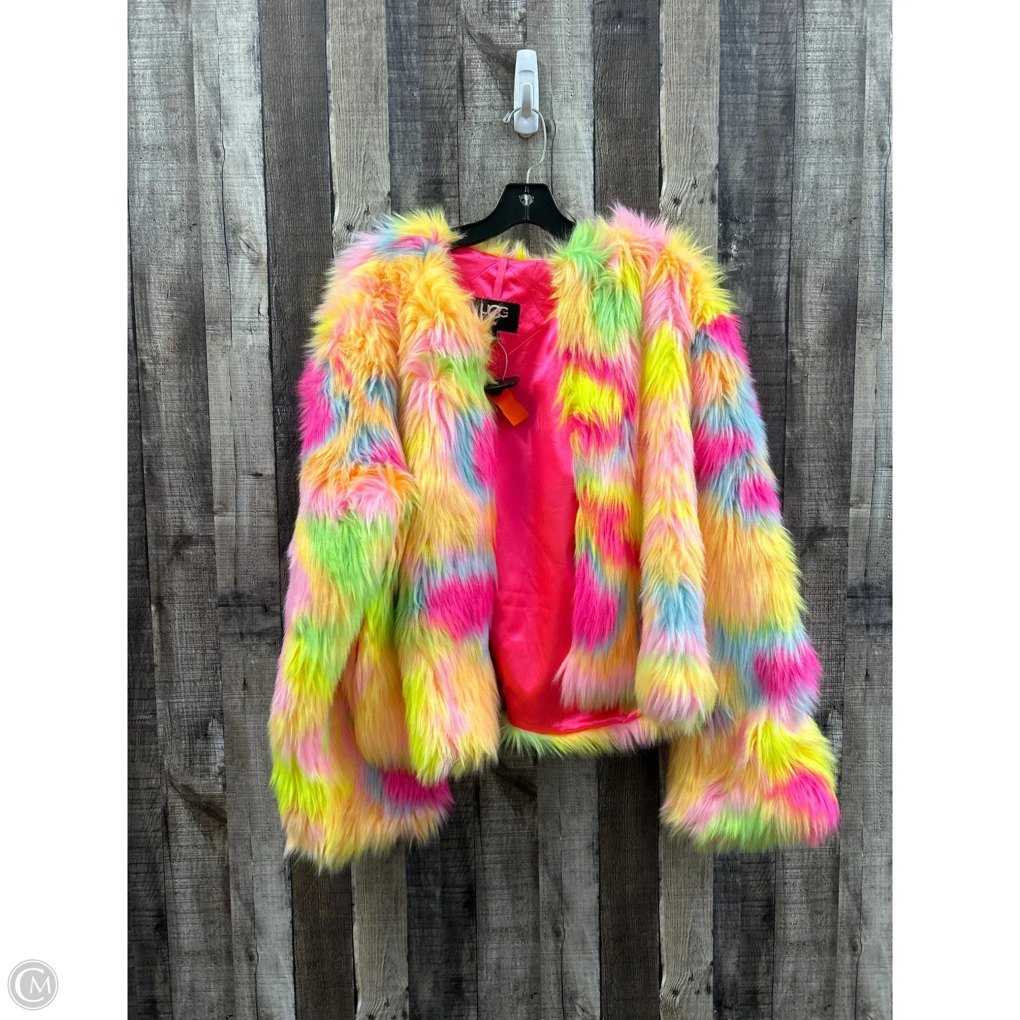 Jacket Designer By Ugg In Multi-colored, Size: L