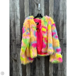 Jacket Designer By Ugg In Multi-colored, Size: L