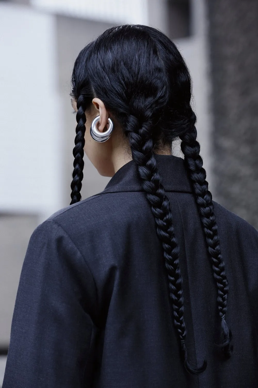 Jessi Burch - XL Silver Ear Cuff