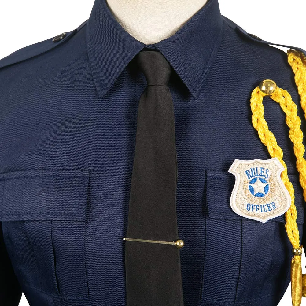 Judy Hopps Police Uniform Cosplay Costume Outfits Halloween Carnival Suit