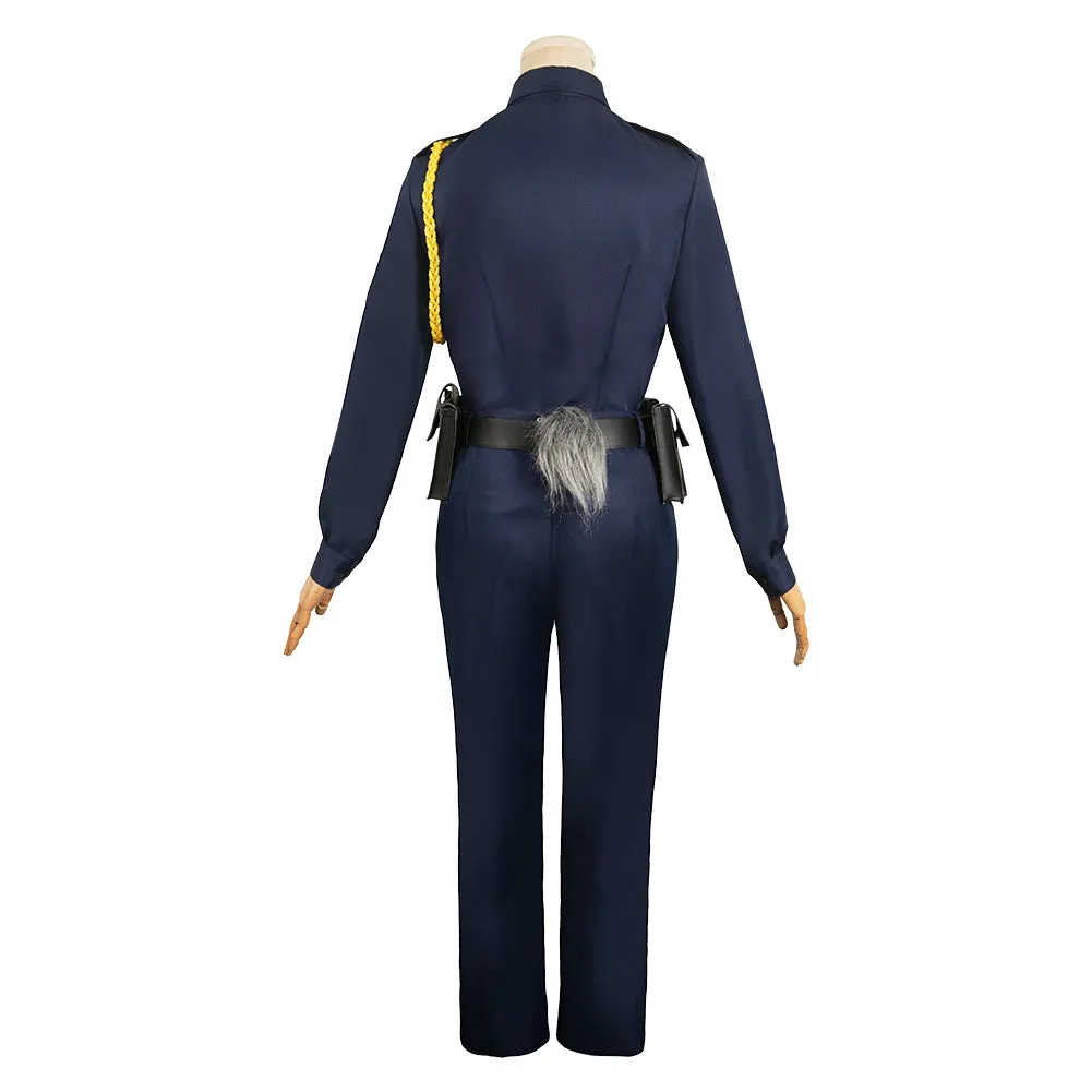 Judy Hopps Police Uniform Cosplay Costume Outfits Halloween Carnival Suit