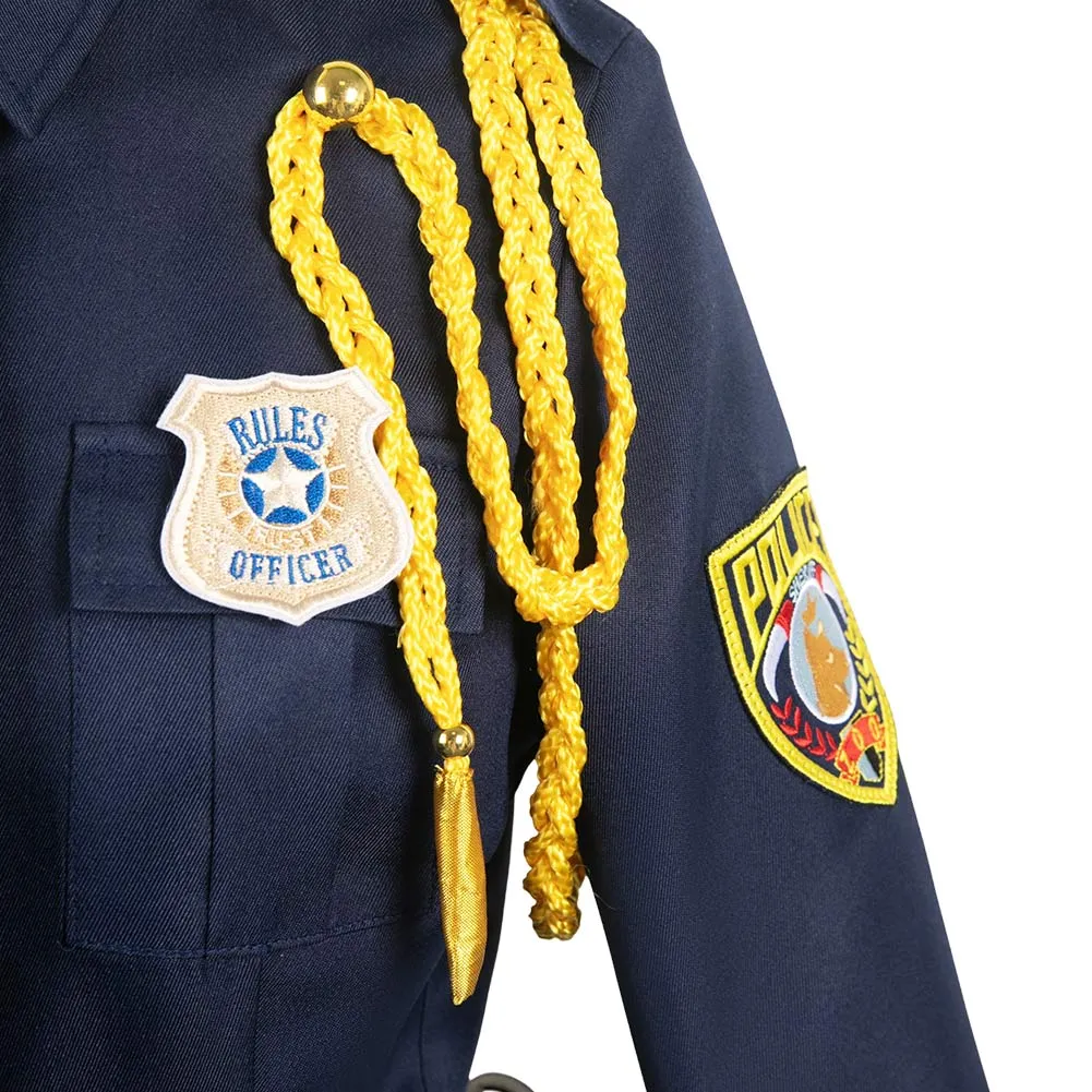 Judy Hopps Police Uniform Cosplay Costume Outfits Halloween Carnival Suit