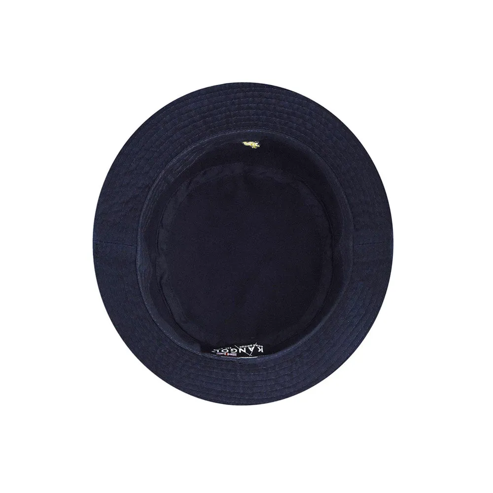 Kangol - Washed - Bucket Hat - Navy