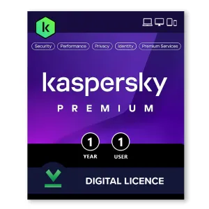 Kaspersky Premium | 1 Year | Various User Options - Digital Licence