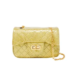 Kids Classic Quilted Sparkle Mini Bag