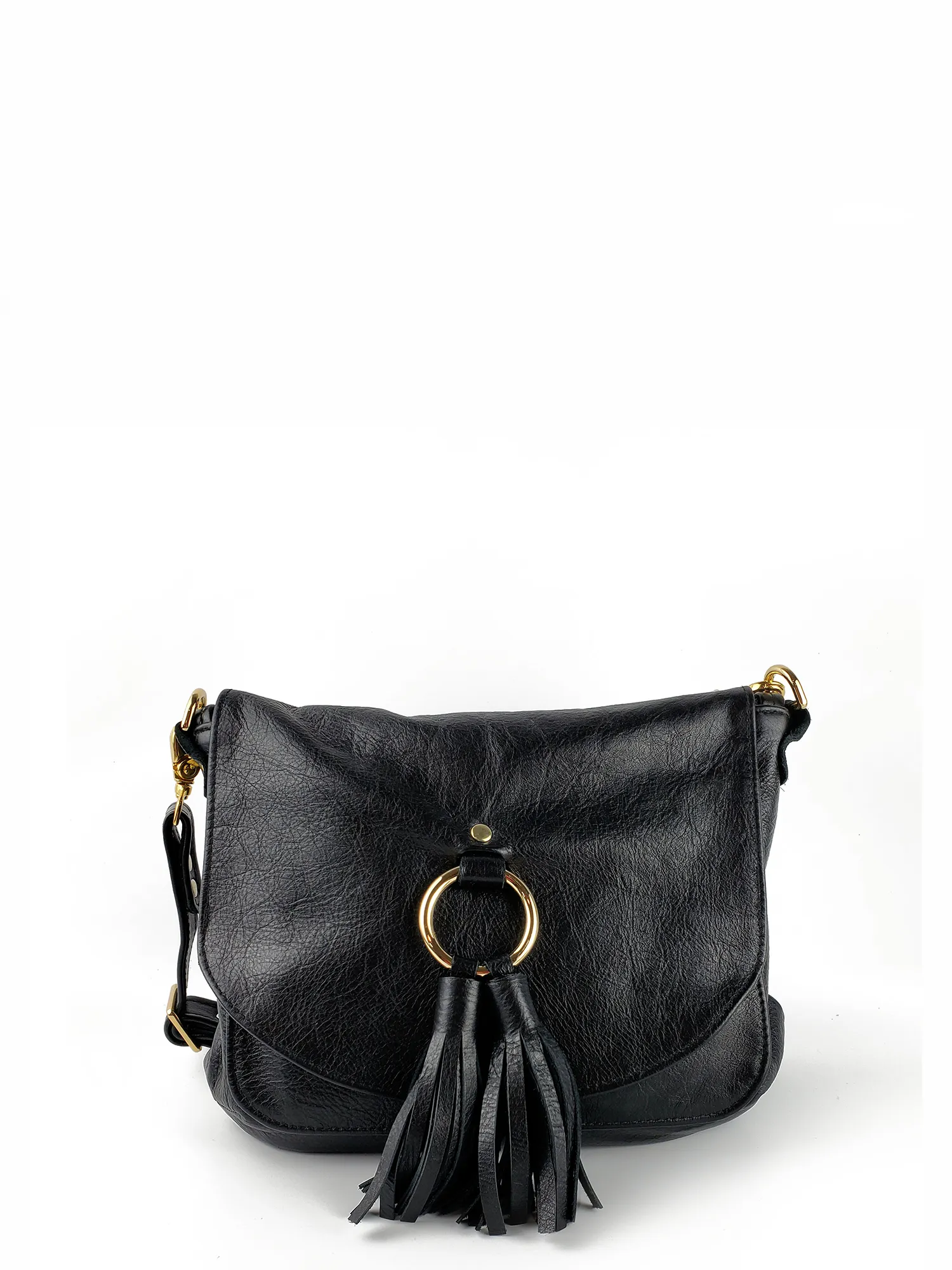 Kindness Saddle Bag ~ Black Nassa