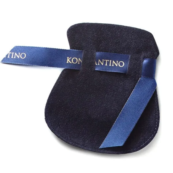 Konstantino Men's Sterling Silver Square Designer Cufflinks