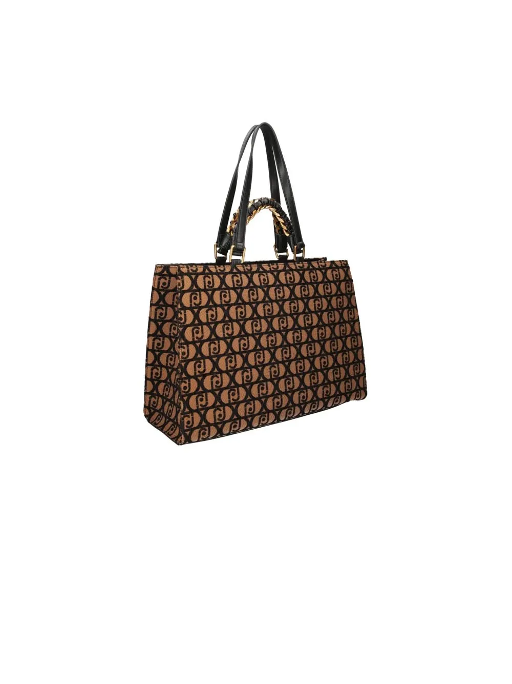L Tote - Jacquard Deer