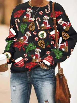 Labrador Retriever All Over Print Unisex Sweater