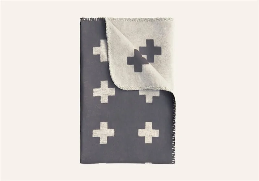 Large Cross Blanket by Pia Wallén