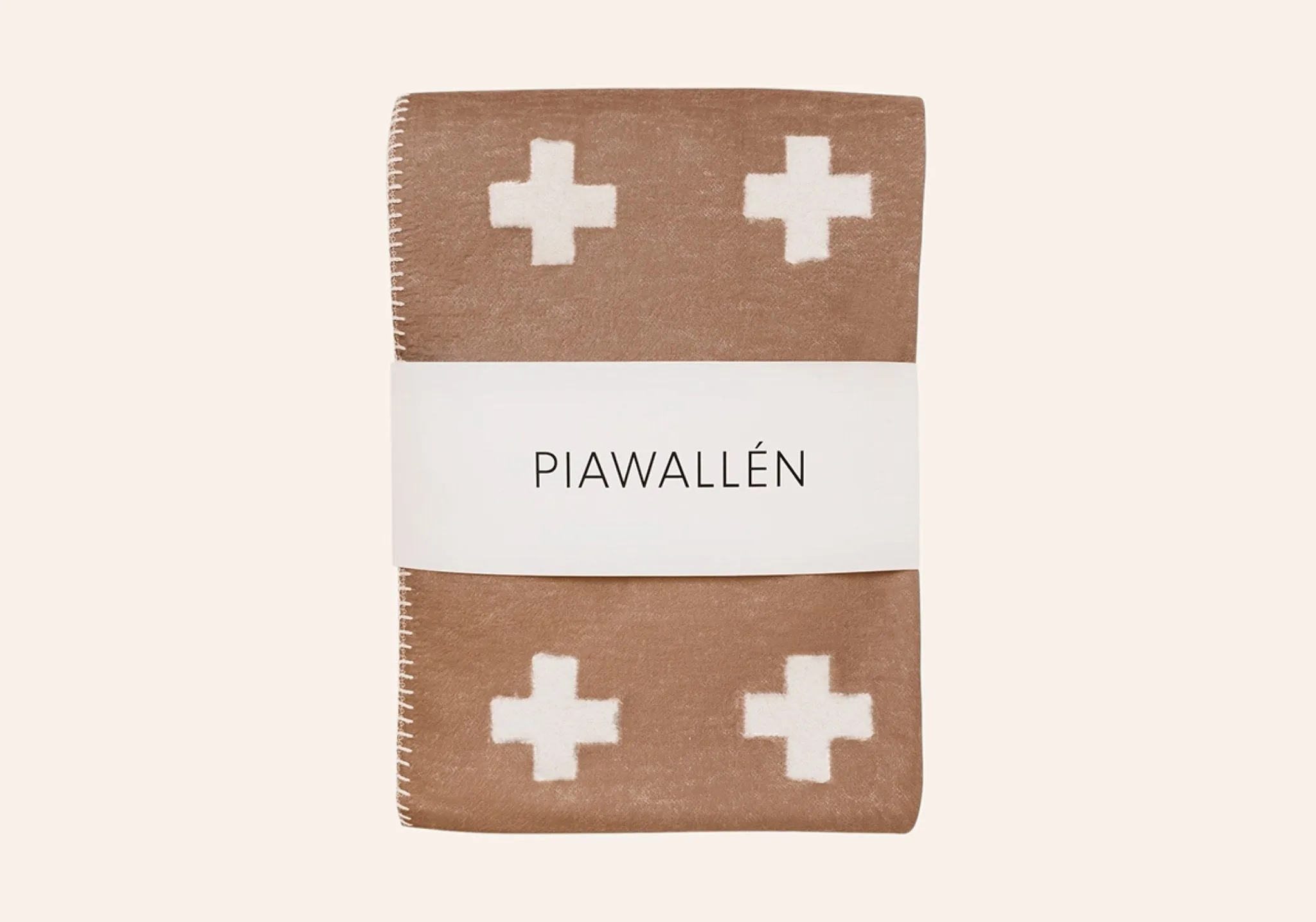 Large Cross Blanket by Pia Wallén