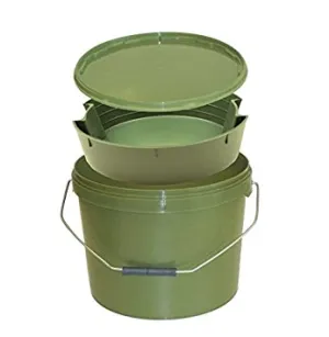 Lemco Bait Bucket With Inner  Tray