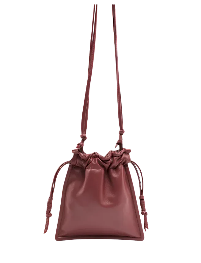 LEMIZ - Mini Bowie Crossbody Bag - Red