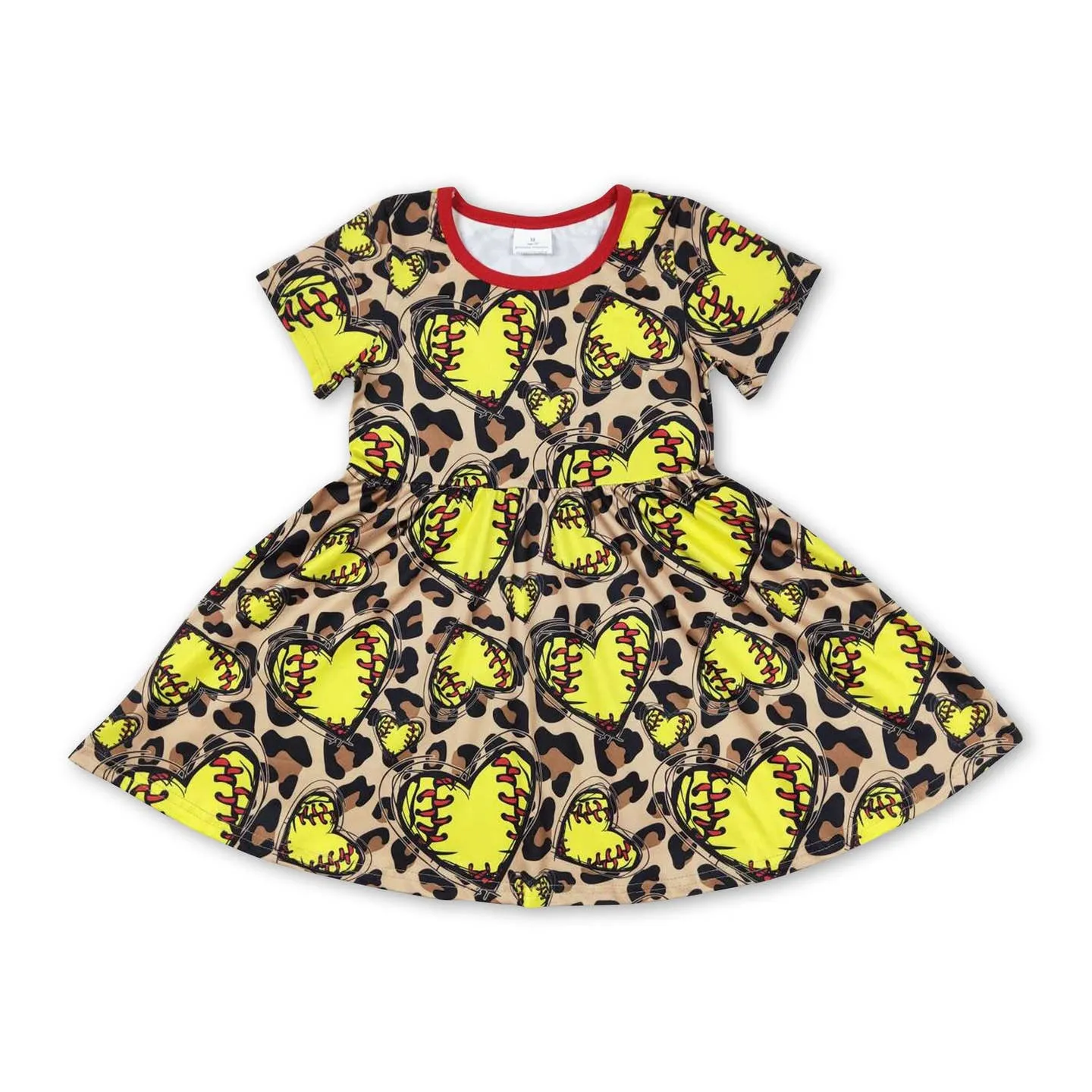 Leopard Softball Dress