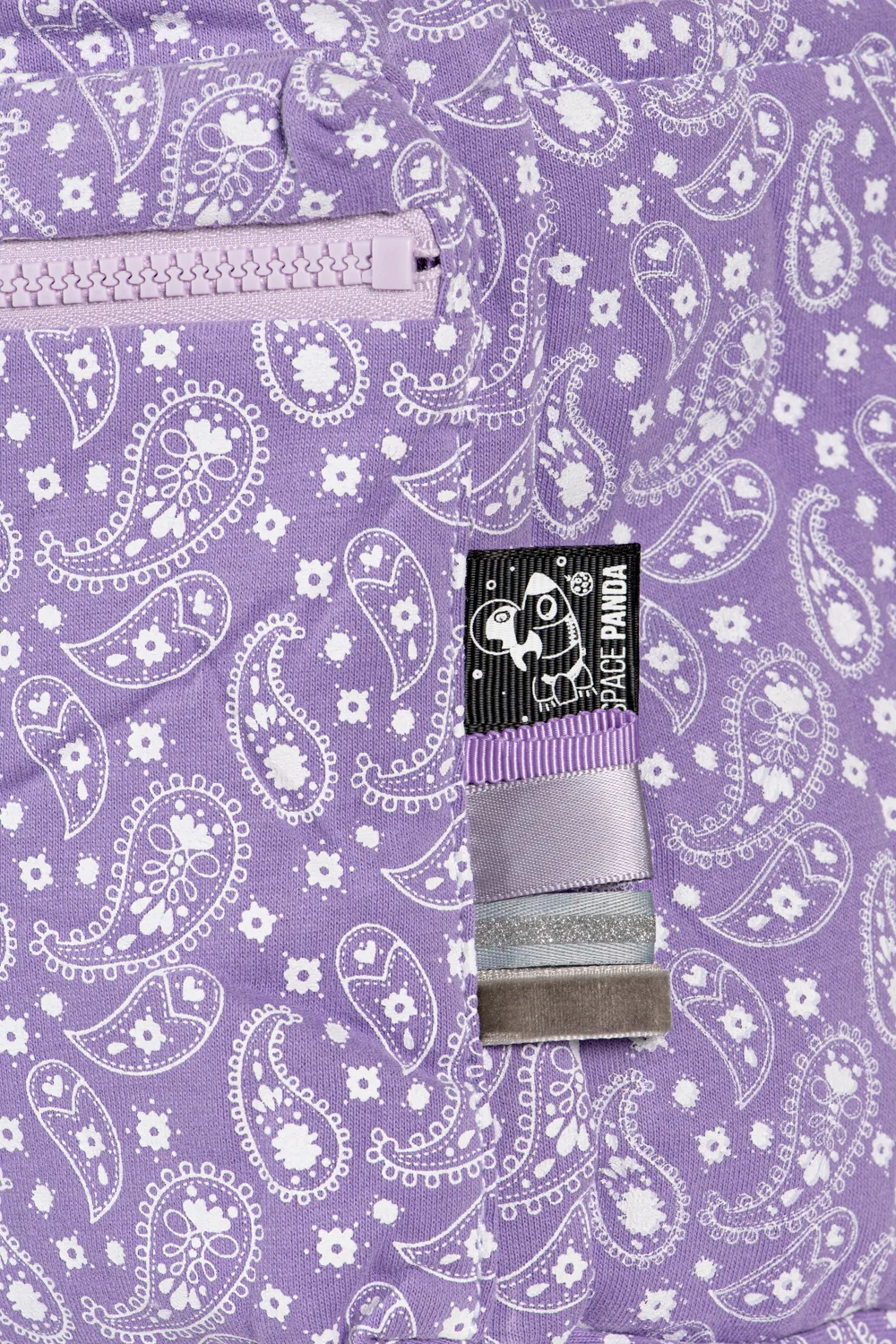 Lilac Paisley Big Backpack
