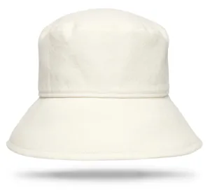 Linen Pearl Bucket Hat